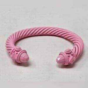 David Yurman 10mm Pink Bangle Bracelet, Breast Cancer Research Collection
